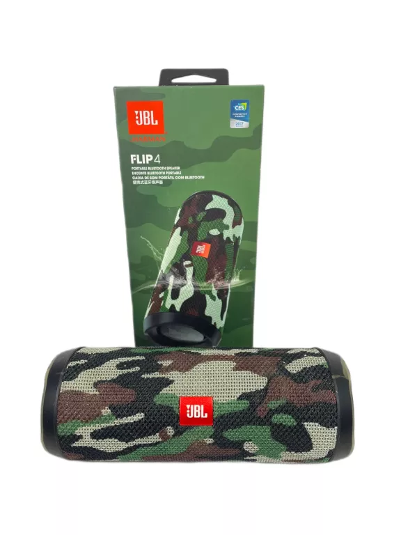 GŁOŚNIK JBL FLIP 4 MORO KOMPLET