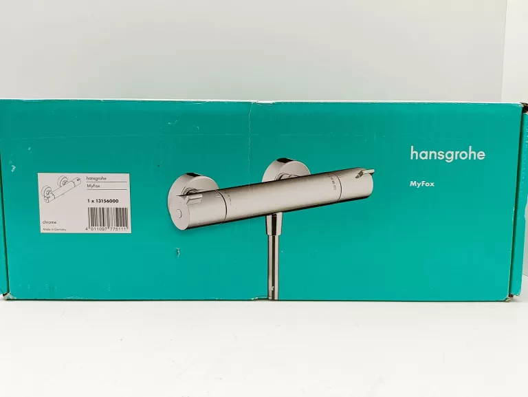 BATERIA PRYSZNICOWA HANSGROHE MYFOX SREBRNA