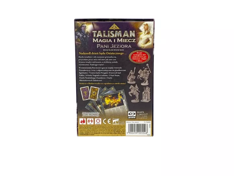 GRA PLANSZOWA TALISMAN MAGIA I MIECZ PANI JEZIORA DRUGA EDYCJA GALAKTA PL