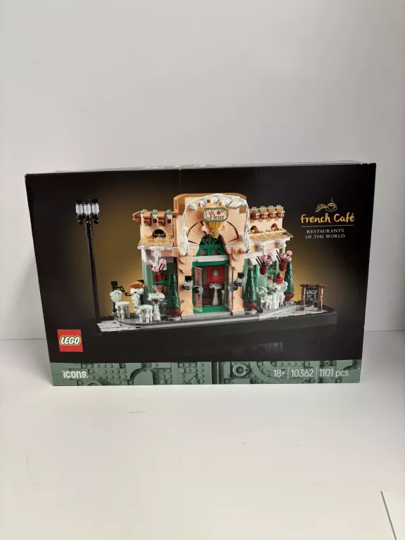 LEGO ICONS FRANCUSKA KAWIARENKA - RESTAURACJA 10362