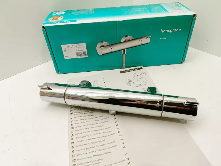 BATERIA PRYSZNICOWA HANSGROHE MYFOX SREBRNA