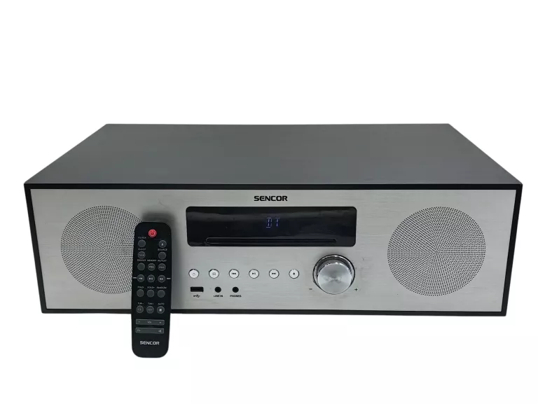 WIEŻA SENCOR SSS 801 80W RMS CD,BLUETOOTH, MP3, FM
