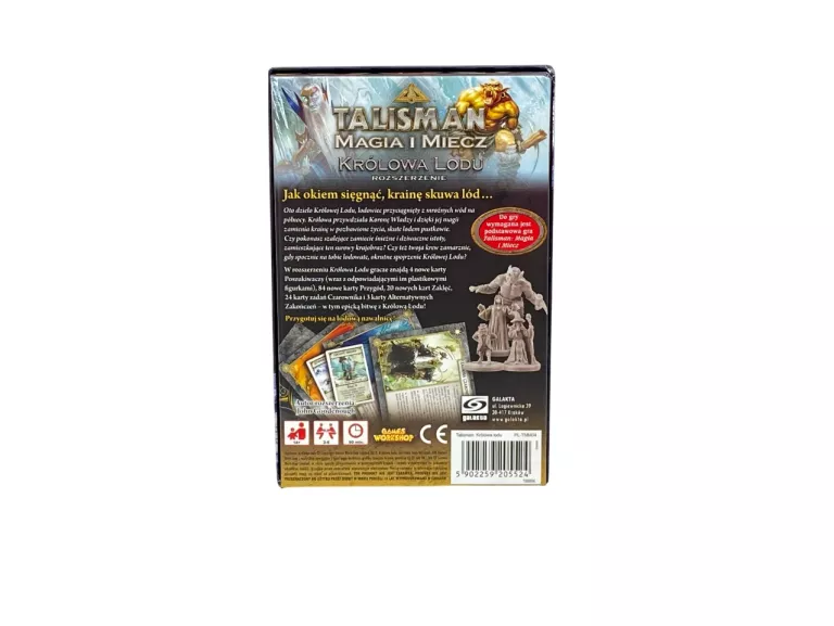 GRA PLANSZOWA TALISMAN MAGIA I MIECZ KRÓLOWA LODU DRUGA EDYCJA GALAKTA PL