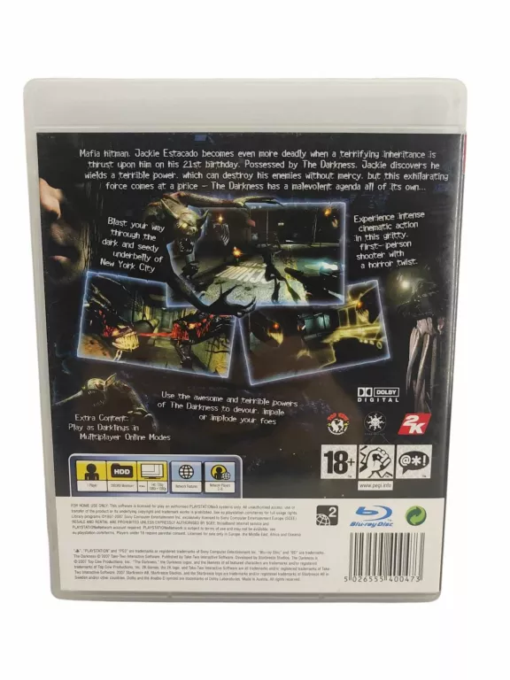 GRA THE DARKNESS PS3