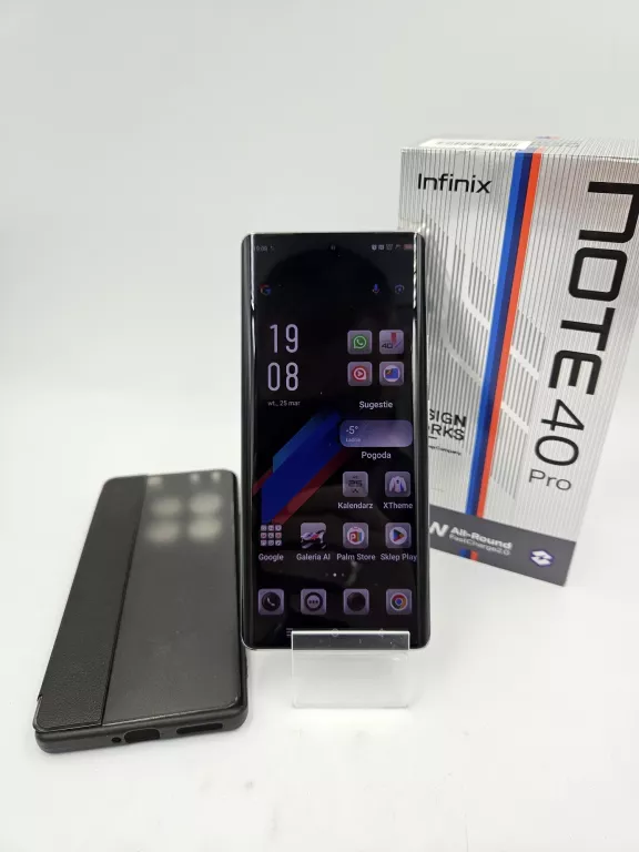 TELEFON INFINIX NOTE 40 PRO 12/256 RACING GREY X6850 WOLNY OD OPERATORA