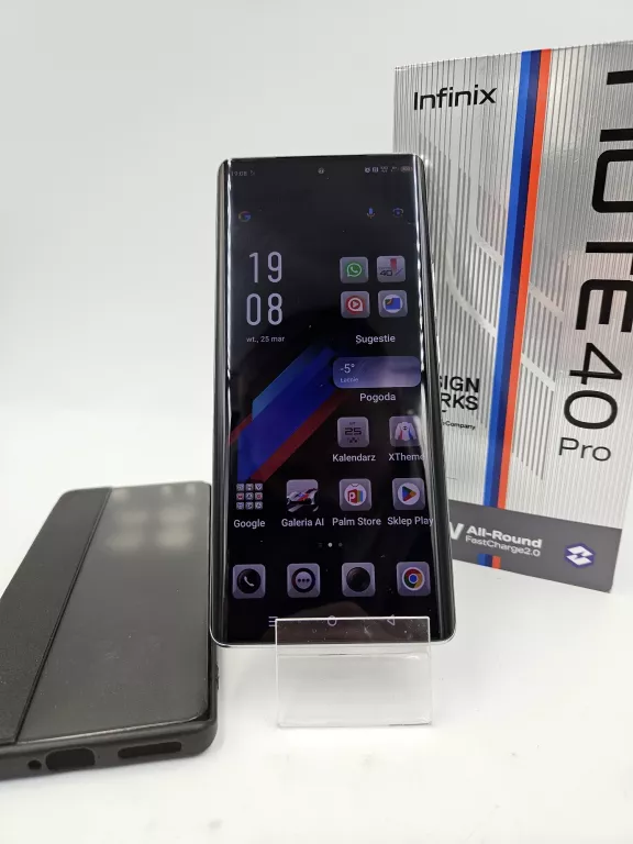 TELEFON INFINIX NOTE 40 PRO 12/256 RACING GREY X6850 WOLNY OD OPERATORA