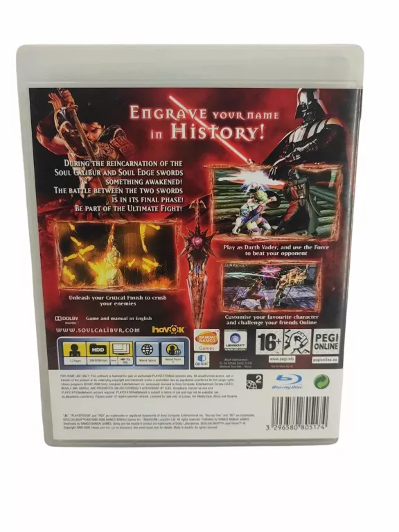 GRA SOUL CALIBUR 4 PS3