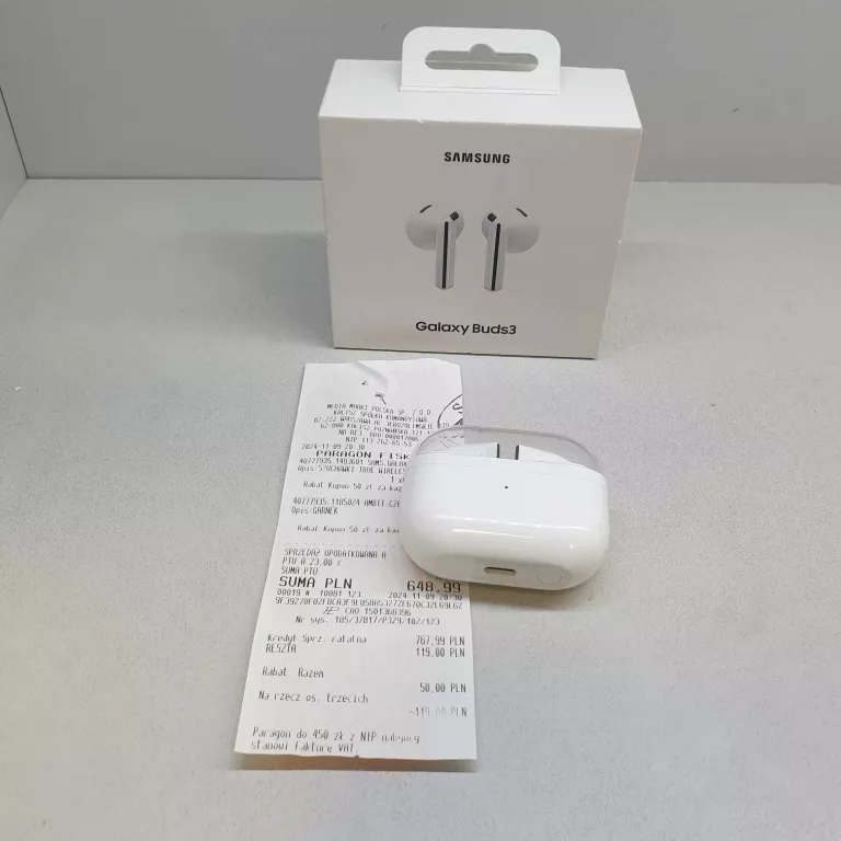 SŁUCHAWKI GALAXY BUDS 3 GWARANCJA