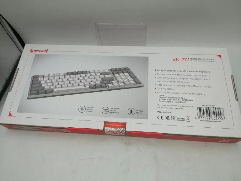 KLAWIATURA BEZPRZEWODOWA REDRAGON BK-7111 KOMPLET