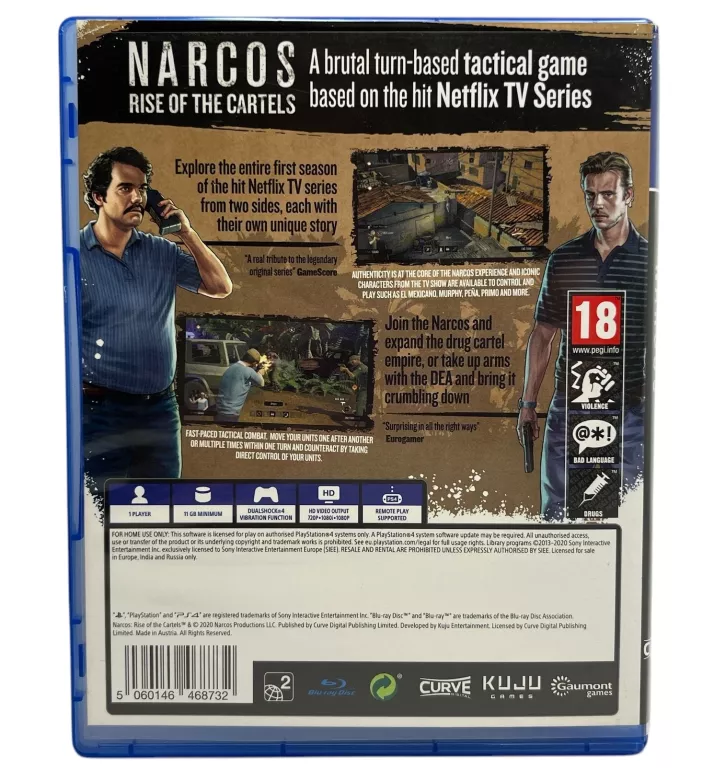 GRA NA PS4 NARCOS RISE OF THE CARTELS