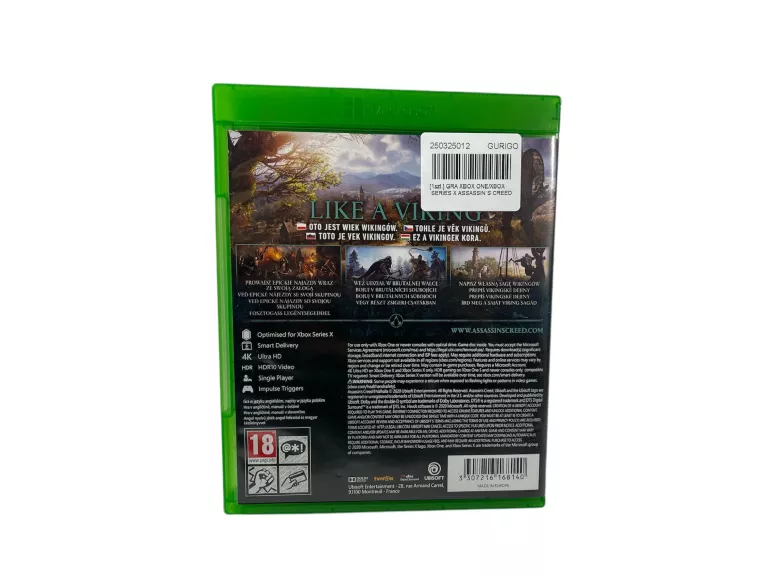 GRA XBOX ONE/XBOX SERIES X ASSASSIN`S CREED VALHALLA