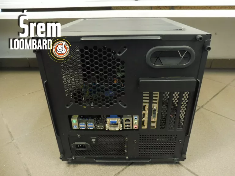 KOMPUTER I7-4790 12GB RAM, 4 DYSKI, WIN 10, GTX 1050 TI