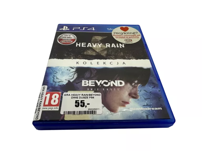 GRA HEAVY RAIN/BEYOND DWIE DUSZE PS4