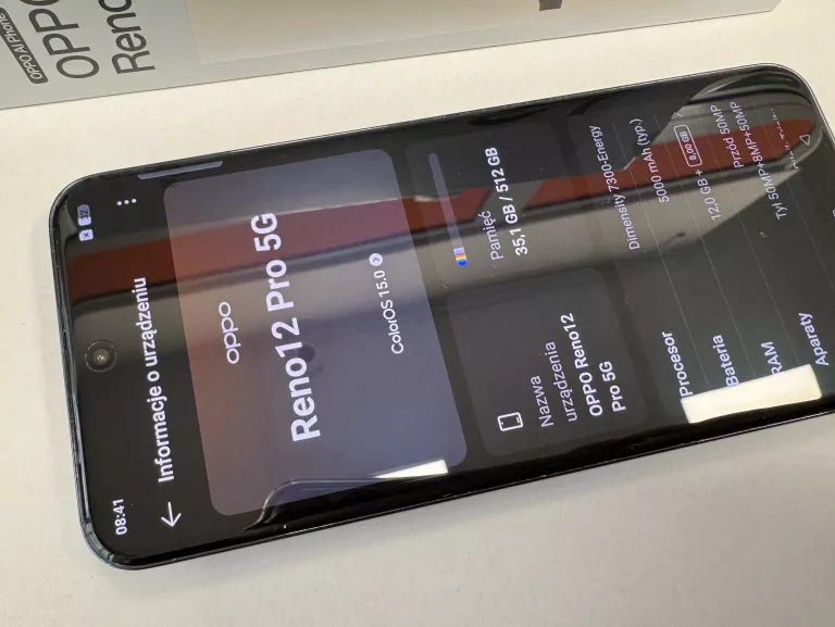 TELEFON OPPO RENO 12 PRO - NA CZĘŚCI