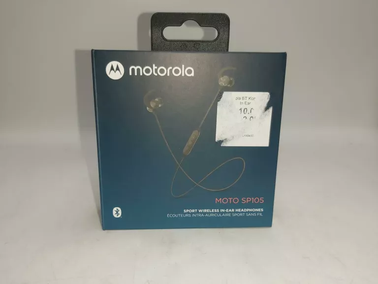 SŁUCHAWKI BLUETOOTH MOTOROLA MOTO SP105 PUDEŁKO KOMPLET