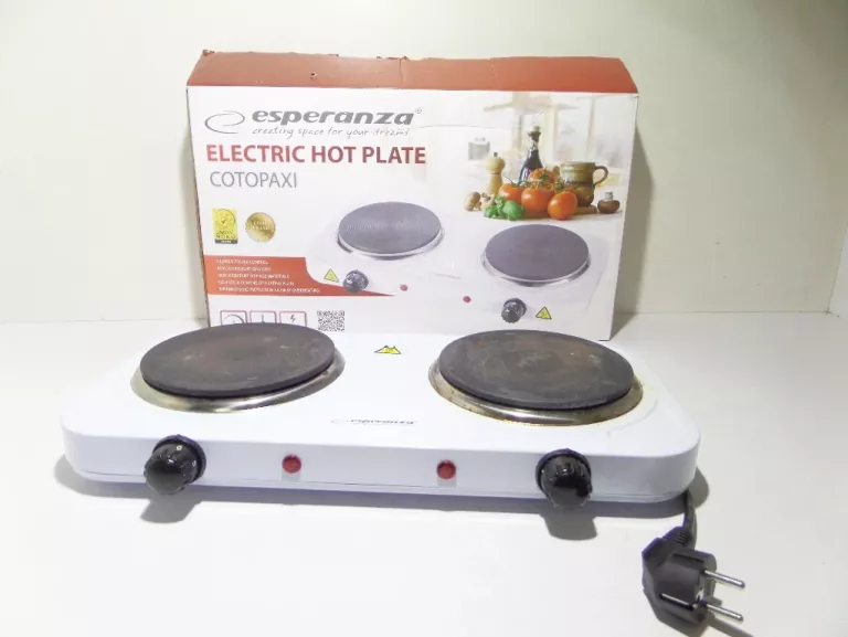 KUCHENKA ELEKTRYCZNA DWUPALNIKOWA ESPERANZA EKH 010W