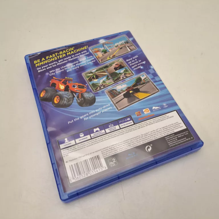 BLAZE I MEGA MASZYNY: AXLE CITY RACERS PS4
