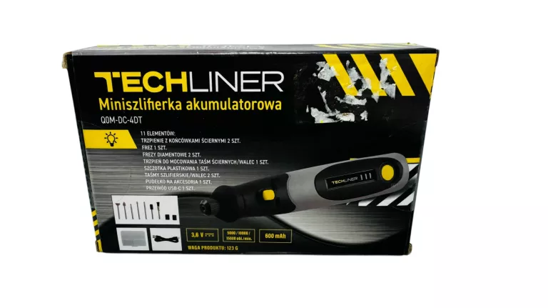 TECHLINER MINISZLIFIERKA AKUMULATOROWA Q0M-DC-4DT