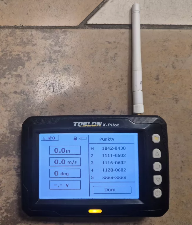 ŁÓDKA ZANĘTOWA MAGNUM MINI + MONITOR ECHOSONDY TOSLON TF500 +TOSLON X-PILO