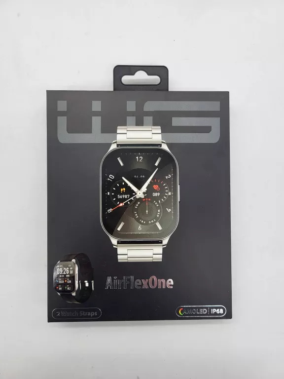 SMARTWATCH WG AIRFLEX ONE + PUDEŁKO - IGŁA !