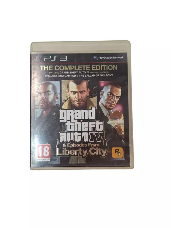 GTA 4 COMPLETE EDITION SONY PLAYSTATION 3 (PS3)