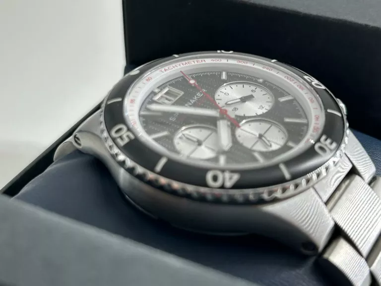 ZEGAREK SPINNAKER HYDROFOIL PANDA CHRONO BIG-DATE SP-5086-11 KARTONIK