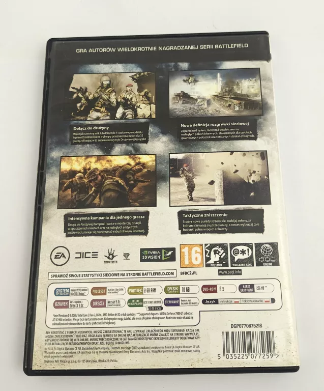 GRA PC BATTLEFIELD BAD COMPANY 2