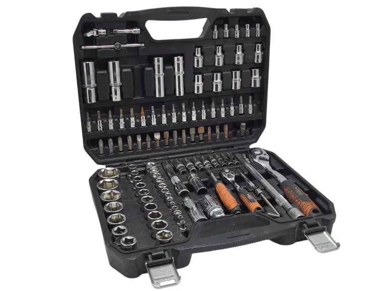 ZESTAW KLUCZY NASADOWYCH NEO TOOLS 110 EL. 1/4 1/2 WALIZKA