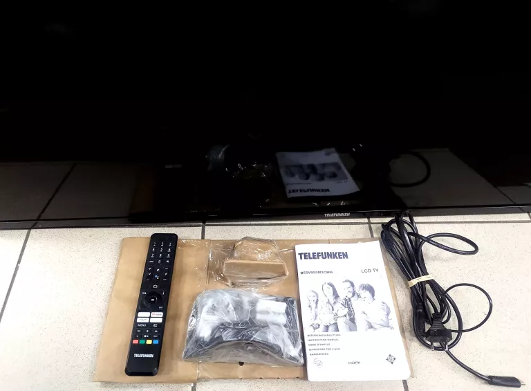 TELEWIZOR LED TELEFUNKEN D55V950M2CWH 55" 4K UHD CZARNY