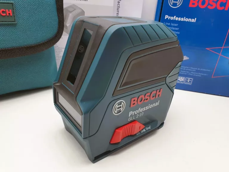 LASER KRZYŻOWY BOSCH PROFESSIONAL GLL 2-10 KOMPLET