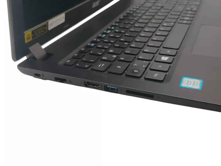 LAPTOP ACER ASPIRE 3 I3-8130U 4/1000GB HDD 15,6" WIN 10