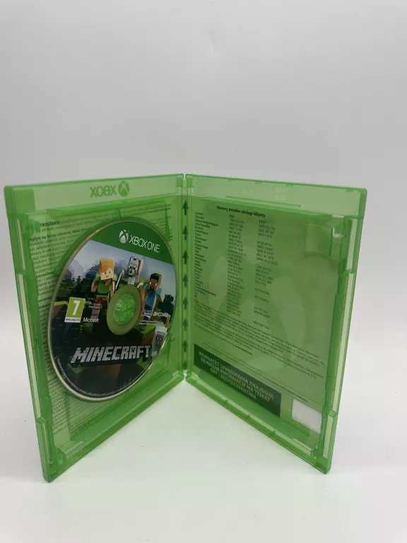 MINECRAFT XBOX ONE