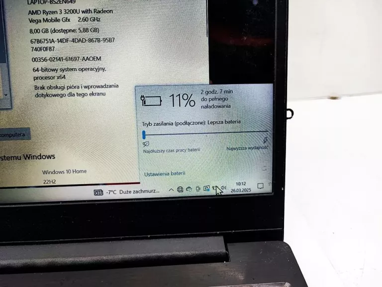 LAPTOP LENOVO IDEAPAD S145-15API 81UT