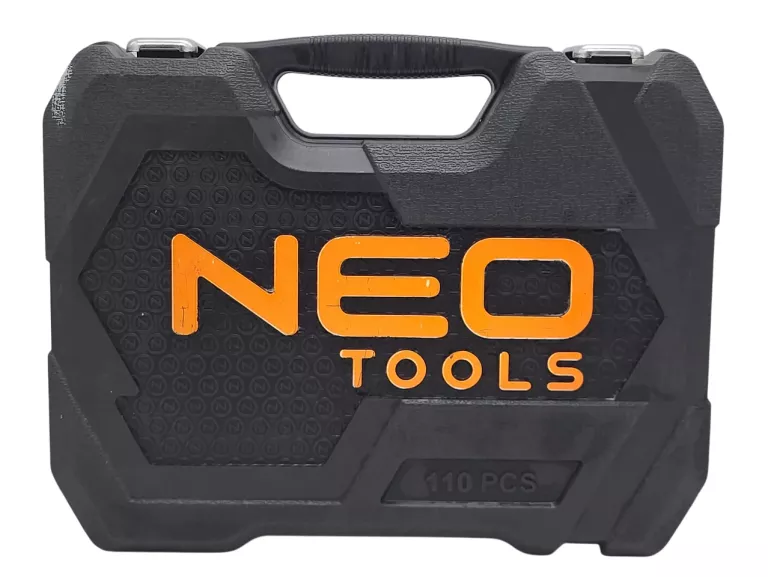 ZESTAW KLUCZY NASADOWYCH NEO TOOLS 110 EL. 1/4 1/2 WALIZKA