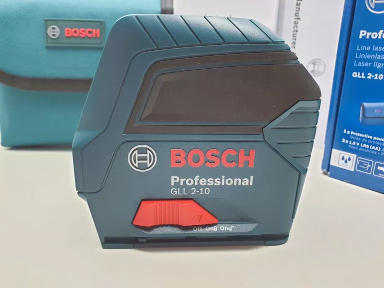 LASER KRZYŻOWY BOSCH PROFESSIONAL GLL 2-10 KOMPLET