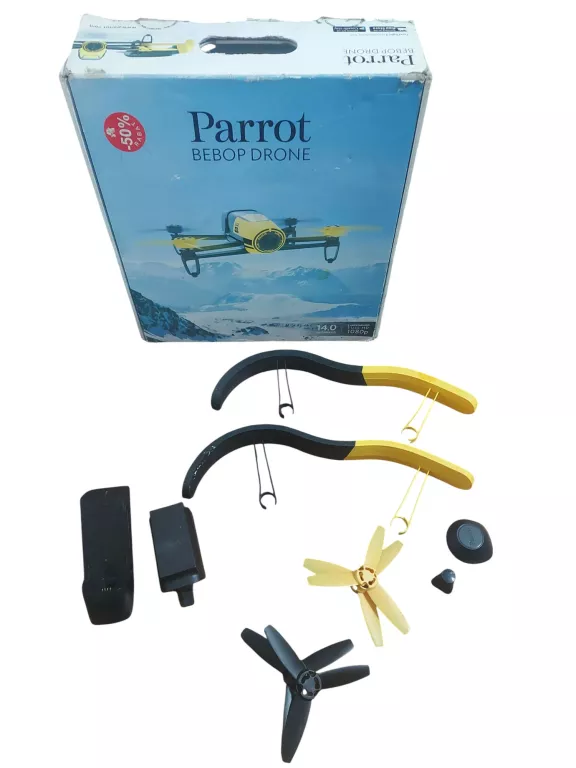 DRON PARROT BEBOP DRONE 14MPIX 1080P FULLHD KAMERA