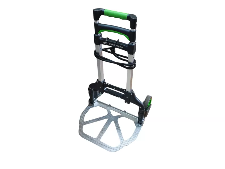 WÓZEK TRANSPORTOWY SKŁADANY MAX. 70 KG ALUMINIOWY STANDERS