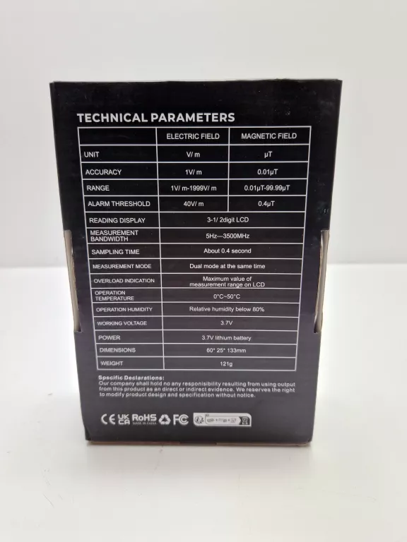 MIERNIK POLA ELEKTROMAGNETYCZNEGO ERICKHILL RT-100