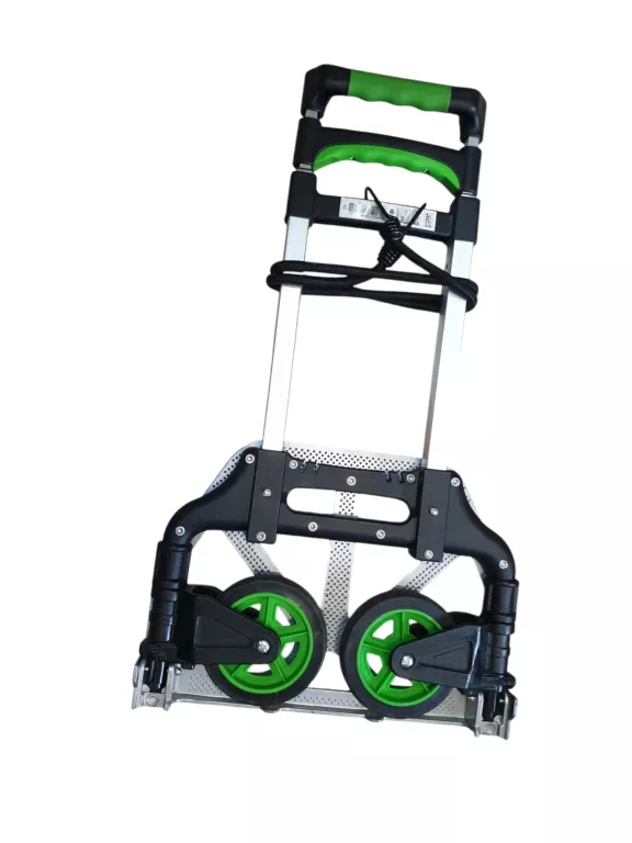 WÓZEK TRANSPORTOWY SKŁADANY MAX. 70 KG ALUMINIOWY STANDERS