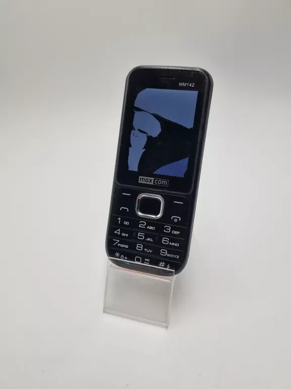 TELEFON KOMÓRKOWY Z KLAWISZAMI MAXCOM MM142 USZKODZONY NA CZEŚCI