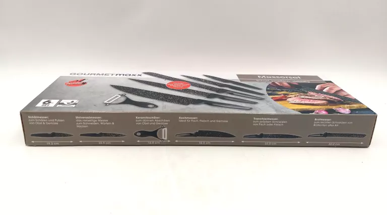 NOŻE GOURMETMAXX 6SZT TV WERBUNG