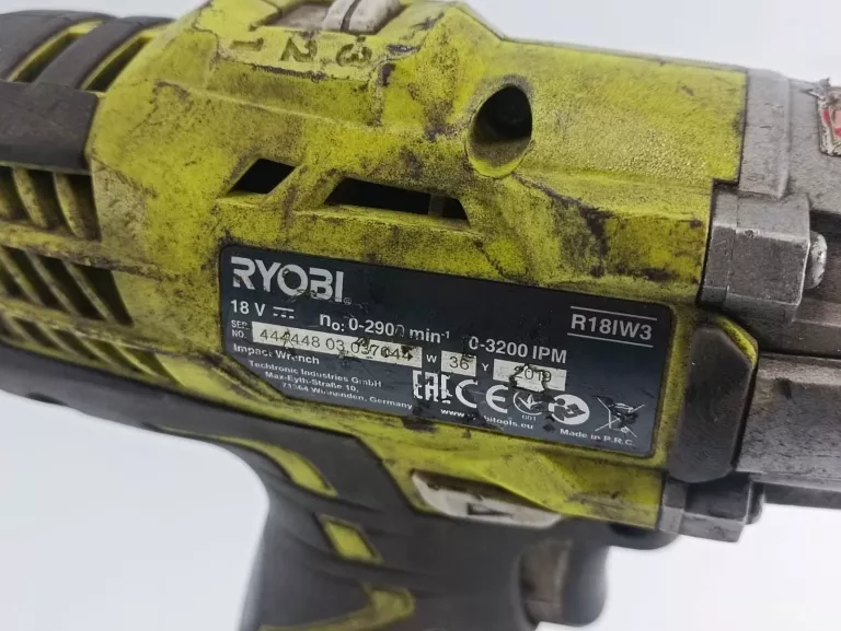 KLUCZ UDAROWY AKUMULATOROWY RYOBI R18IW3-0 18 V