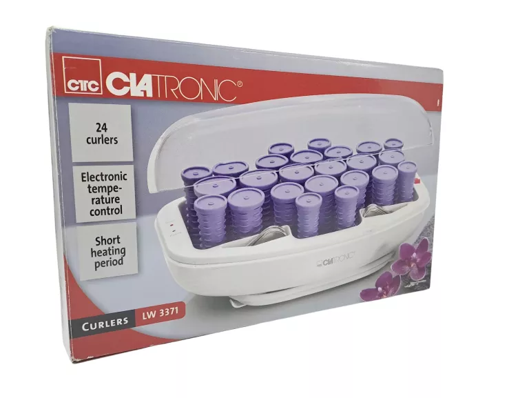 WAŁKI DO WŁOSÓW ELEKTRYCZNE CLATRONIC LW 3371