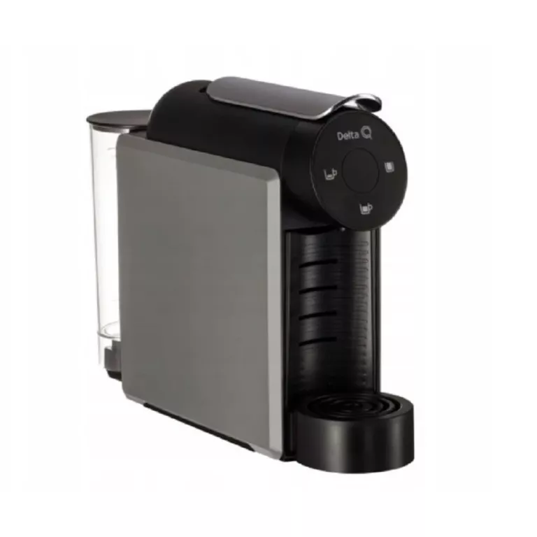 EKSPRES DO KAWY KAPSUŁKOWY DELTA Q MINI QOOL 1200W SREBRNO-SZARY