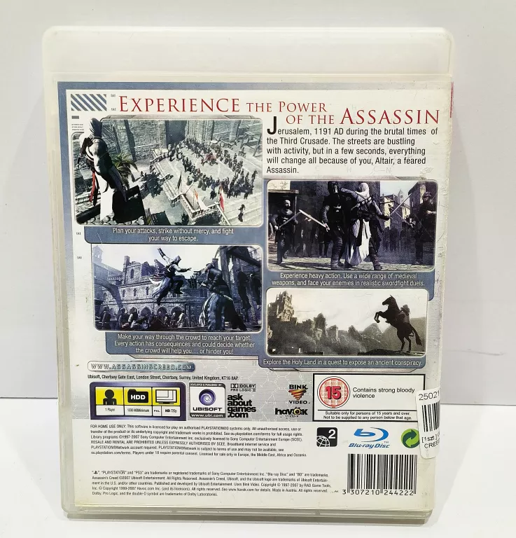 GRA PS3 ASSASSIN'S CREED PS3