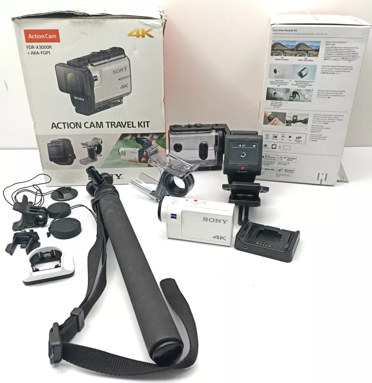KAMERA SPORTOWA SONY FDR-X3000R 4K UHD