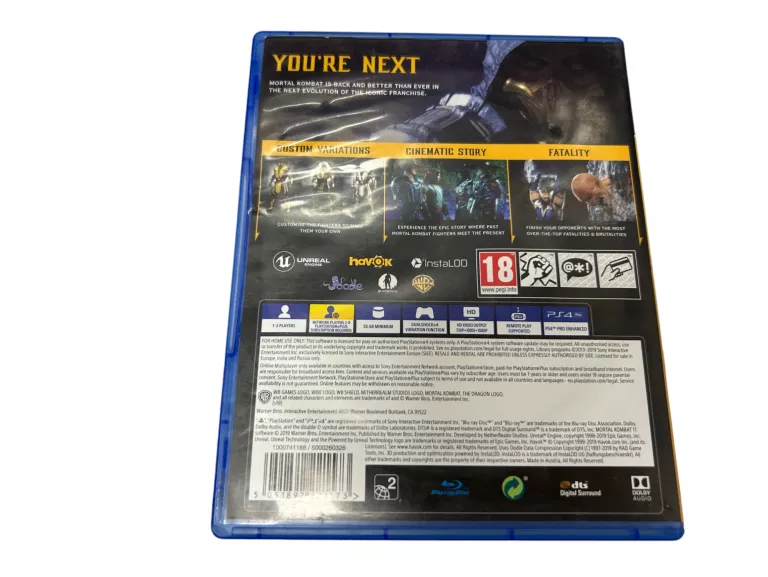 GRA MORTAL KOMBAT 11 PS4