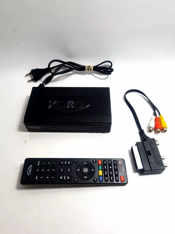 DEKODER TUNER XORO DVB-T2 FHD METALOWA OBUDOWA