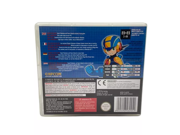 GRA NINTENDO DS MEGA MAN 5 BATTLE NETWORK DOUBLE TEAM