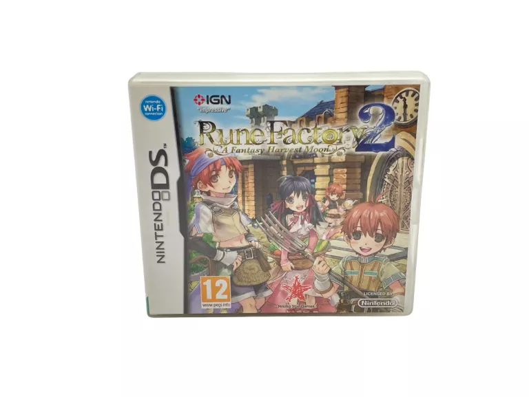 GRA NINTENDO DS RUNE FACTORY 2: A FANTASY HARVEST MOON